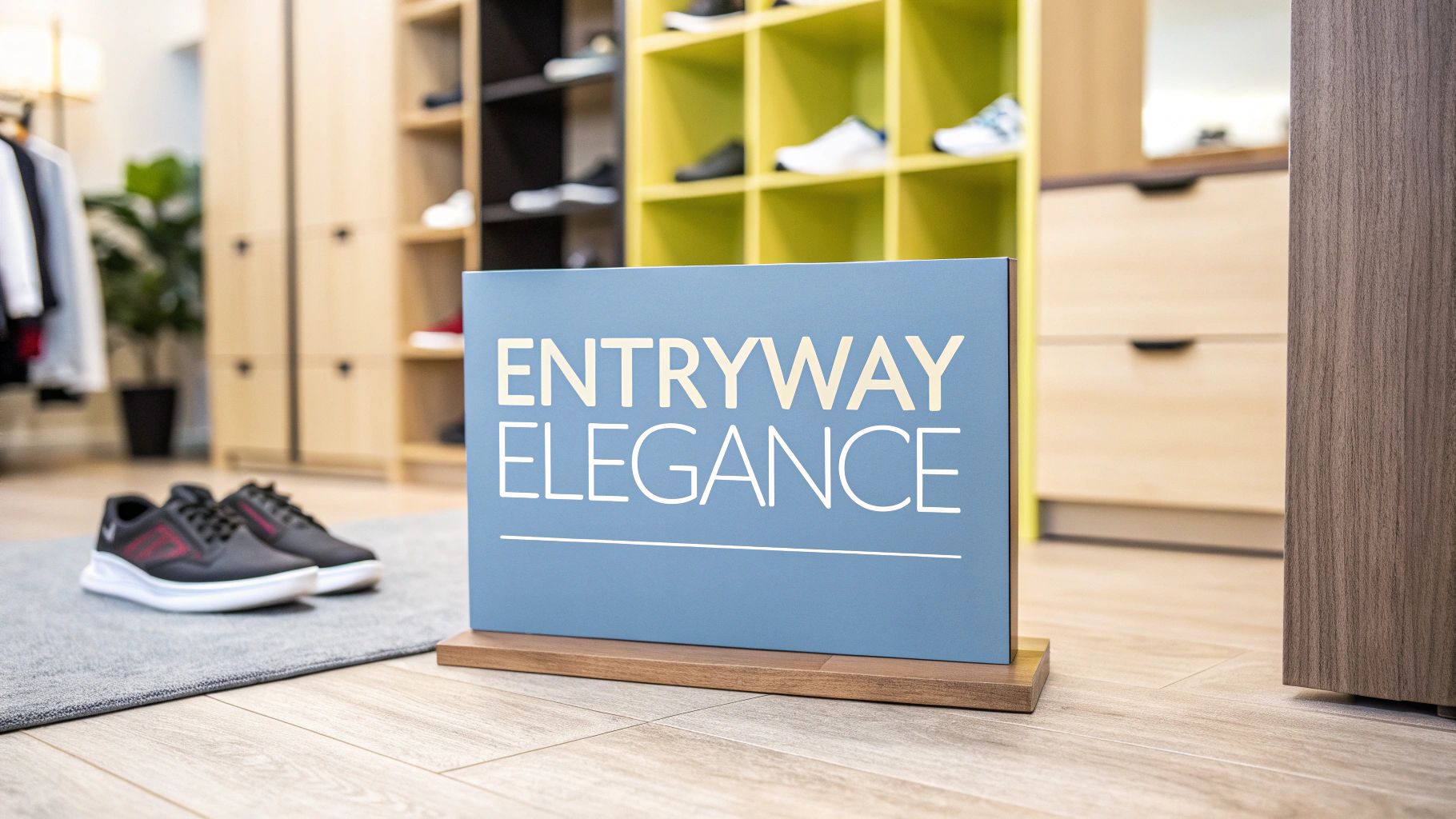 Stylish Entryway Shoe Racks and Cabinets for Your Home