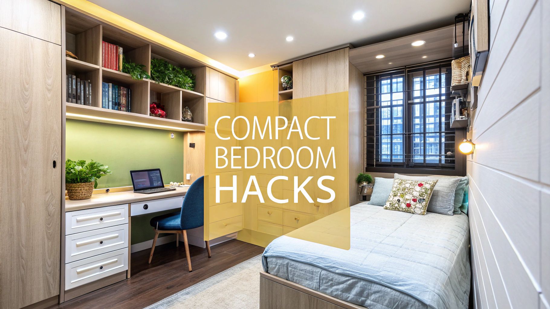 8 Practical Bedroom Design Ideas for Small Rooms