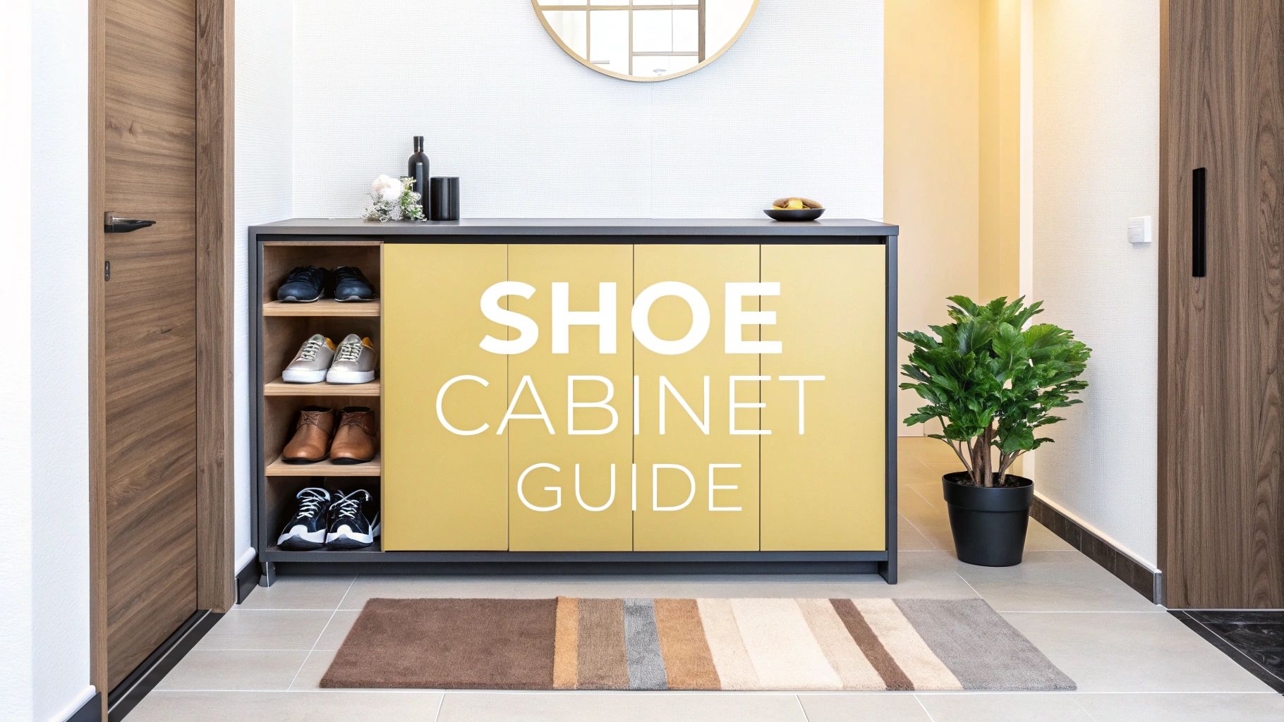The Ultimate Guide to a Cabinet with Shoe Rack in Singapore