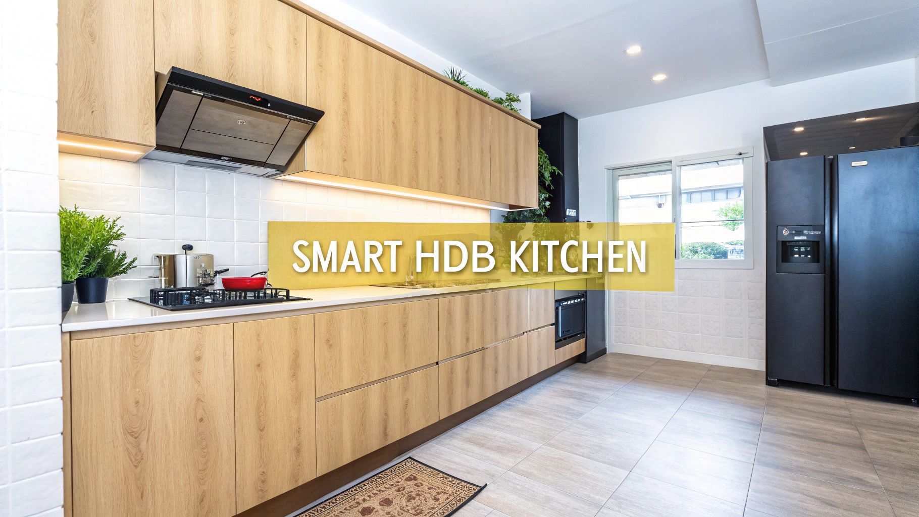A Guide to Smart 3 Room Resale HDB Kitchen Design