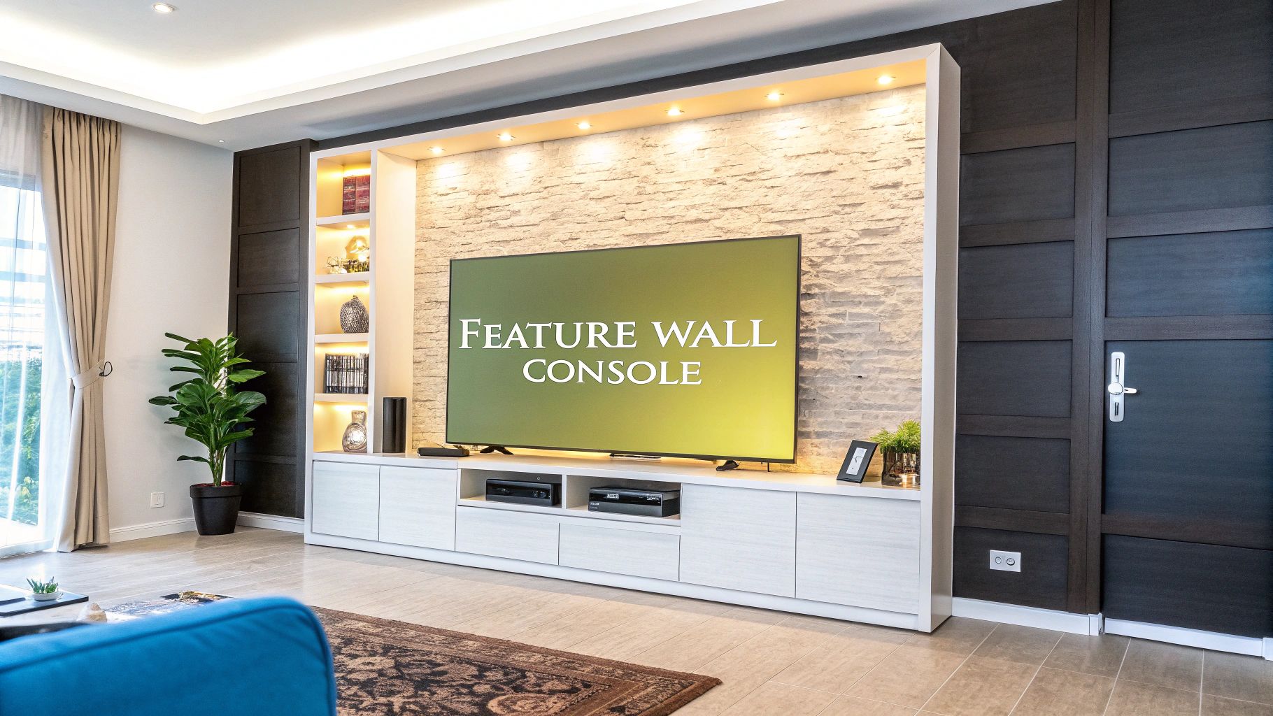 Designing Your Ideal Feature Wall TV Console
