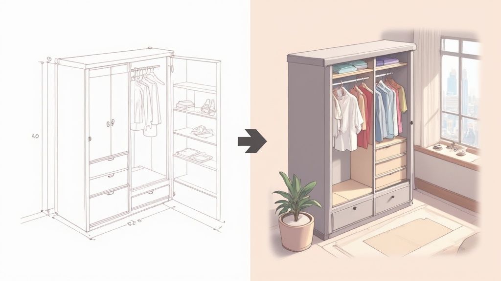 Custom Wardrobe vs Readymade Wardrobe in Singapore 